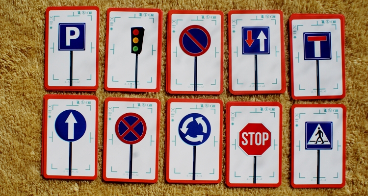 Car Cards znaki drogowe